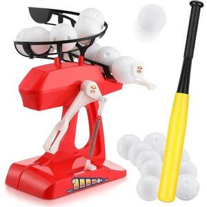 Auto Electronic Baseball Pitching Machine Set